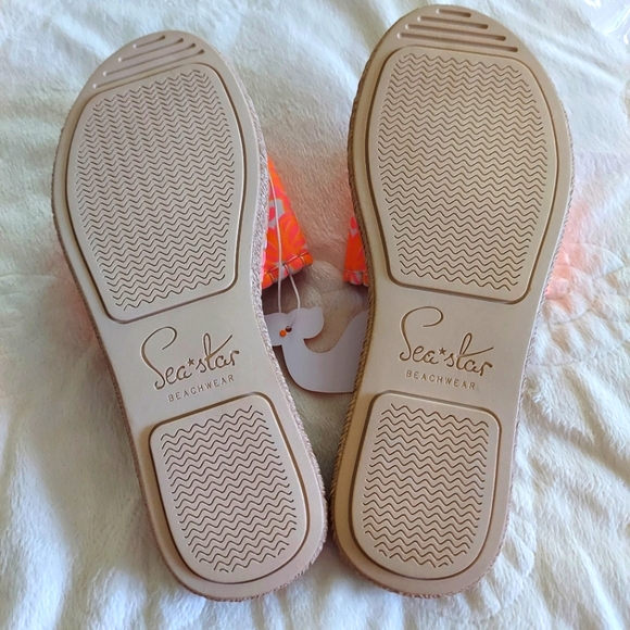 SEASTAR x Vineyard Vines cabana slide sandals size 9 in Summer Bloom print - Picture 5 of 6